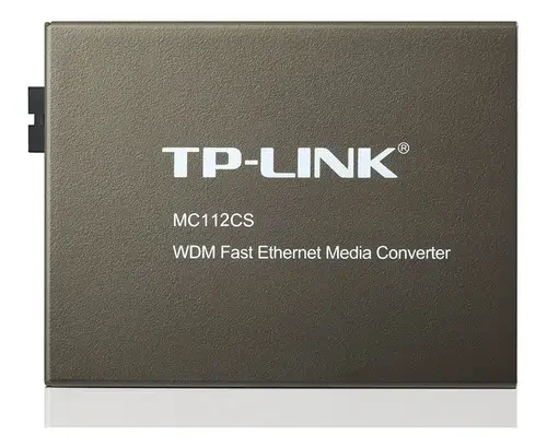 Convertidor De Medio Tp-link Mc111cs 1xrj45 10/100base-f /vc