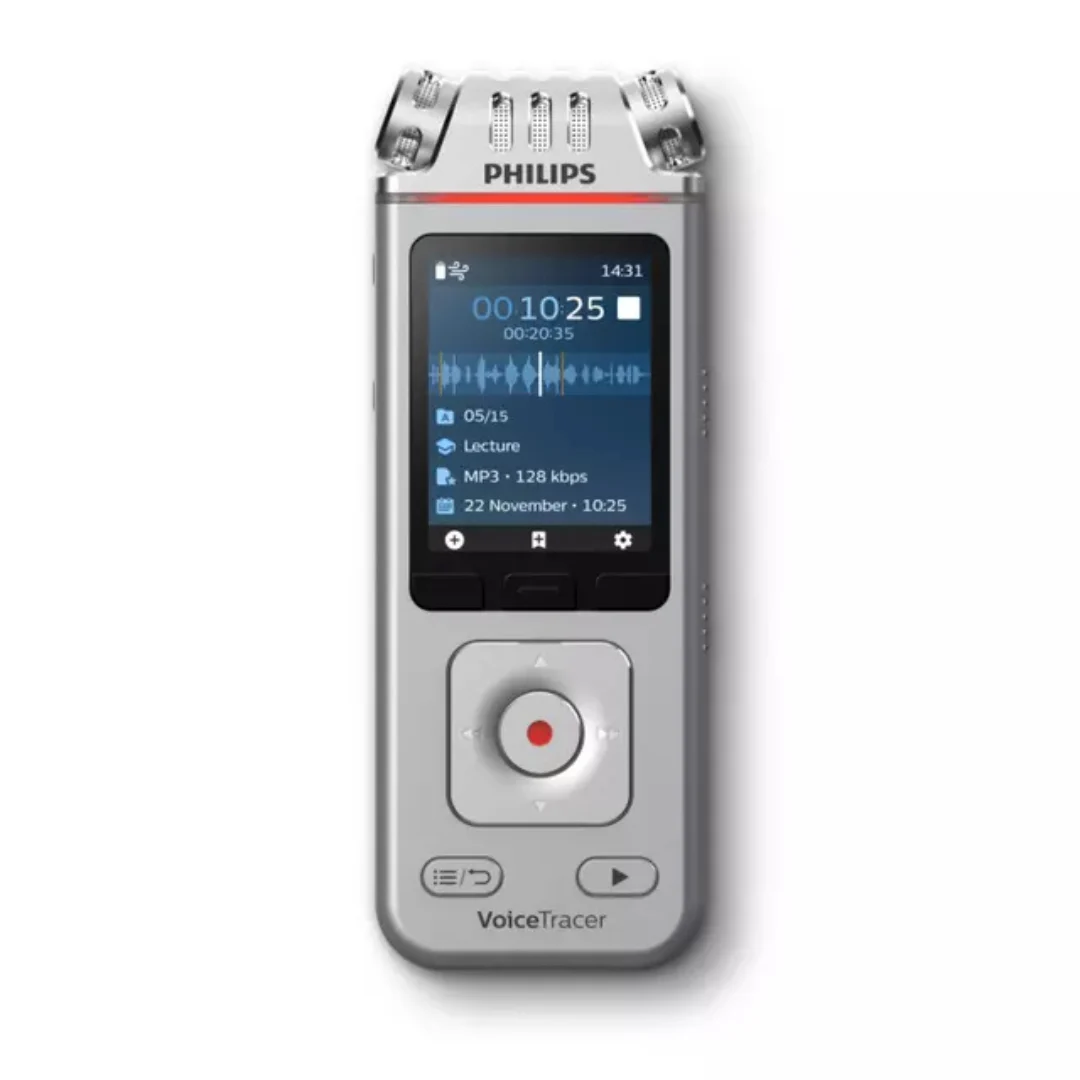 Grabadora De Voz Digital Philips Dvt4115 8 Gb