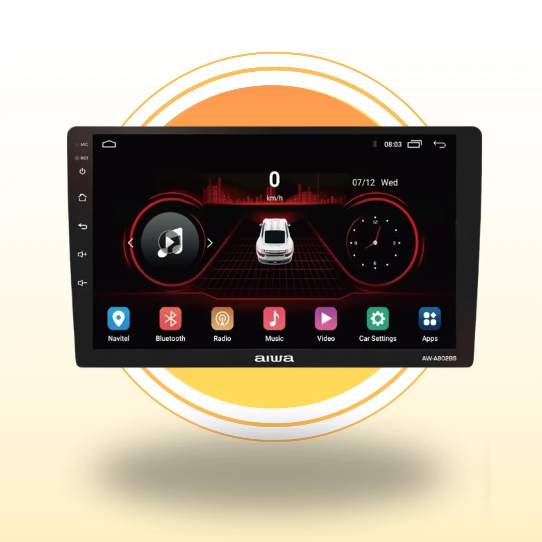 Radio Auto AW-A802BS: Transforma tu Conducción con Potencia Increíble y Conectividad Total