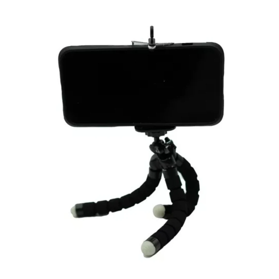 Mini Tripode Trípode Para Cámara Y Celular Con Patas Elastic. increible