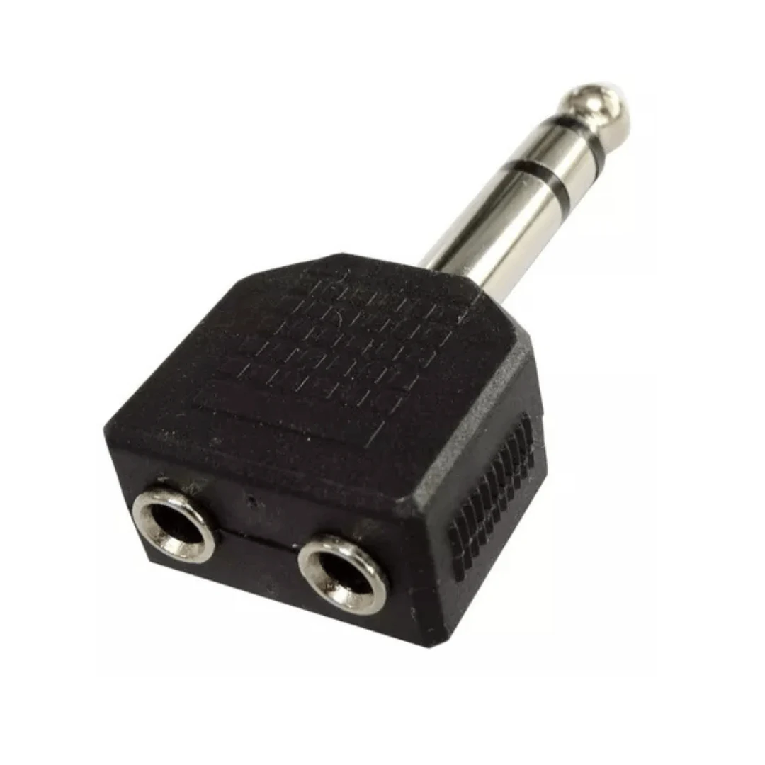 Adaptador Duplicador Jack Auxiliar 3.5 Mm Macho A 2 Hembra. increible