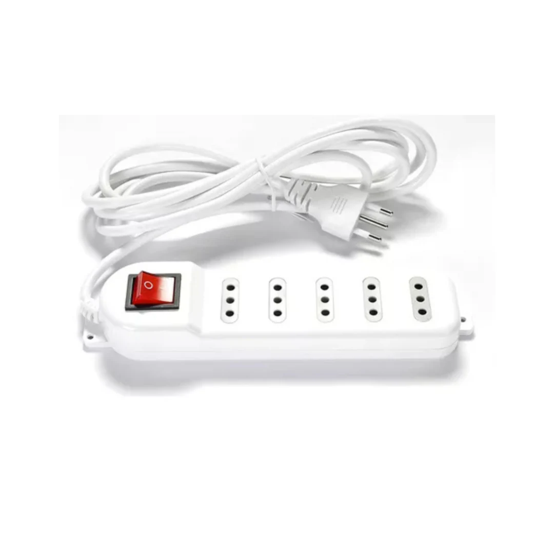 Alargadores Zapatilla 5tomas Corriente 5mts C/switch. increible