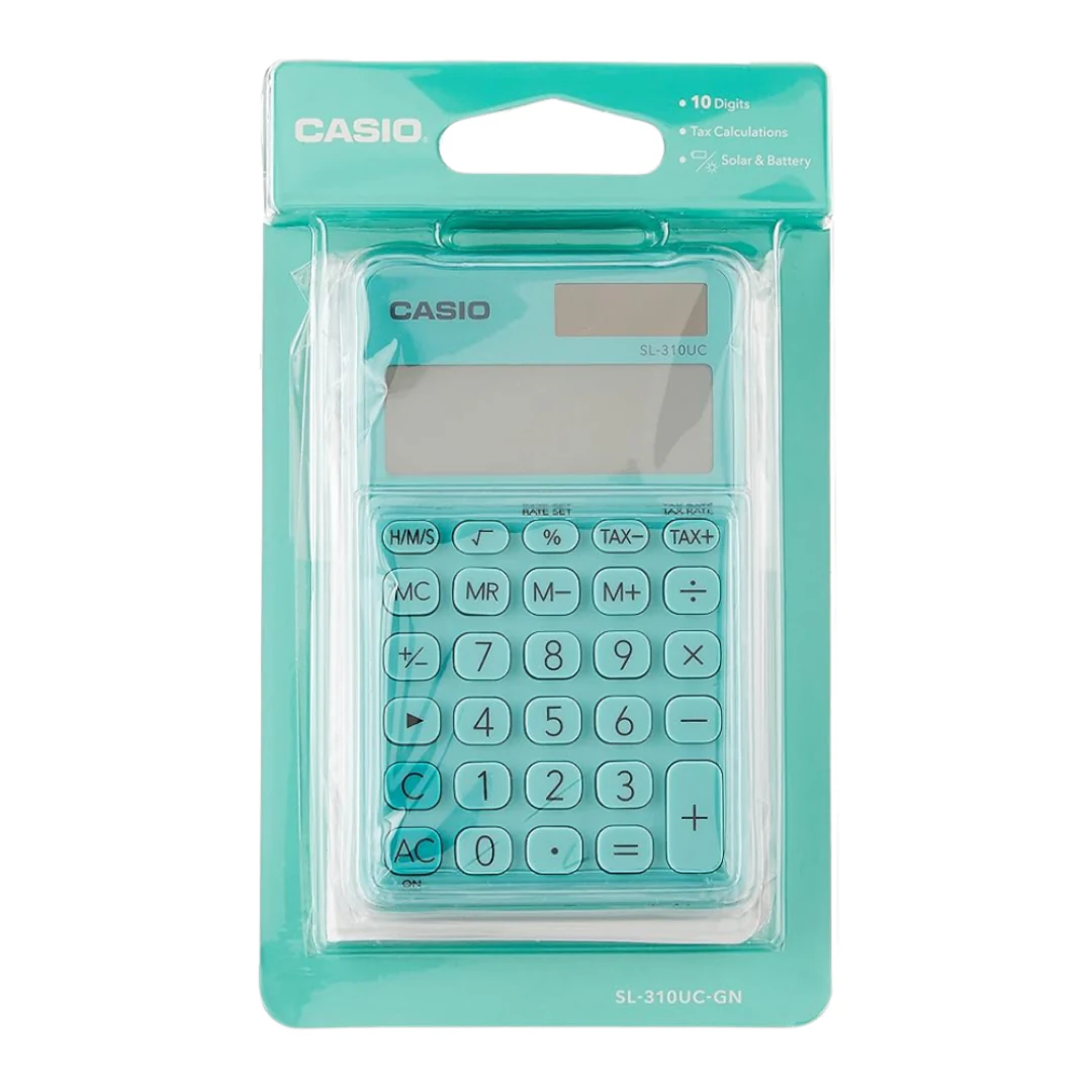 Calculadora Casio De Bolsillo Sl-310uc. increible