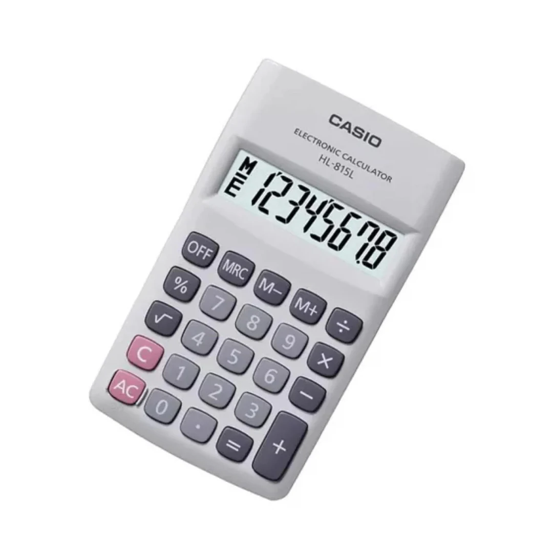 Calculadora De Bolsillo Casio Hl-815l-we. increible