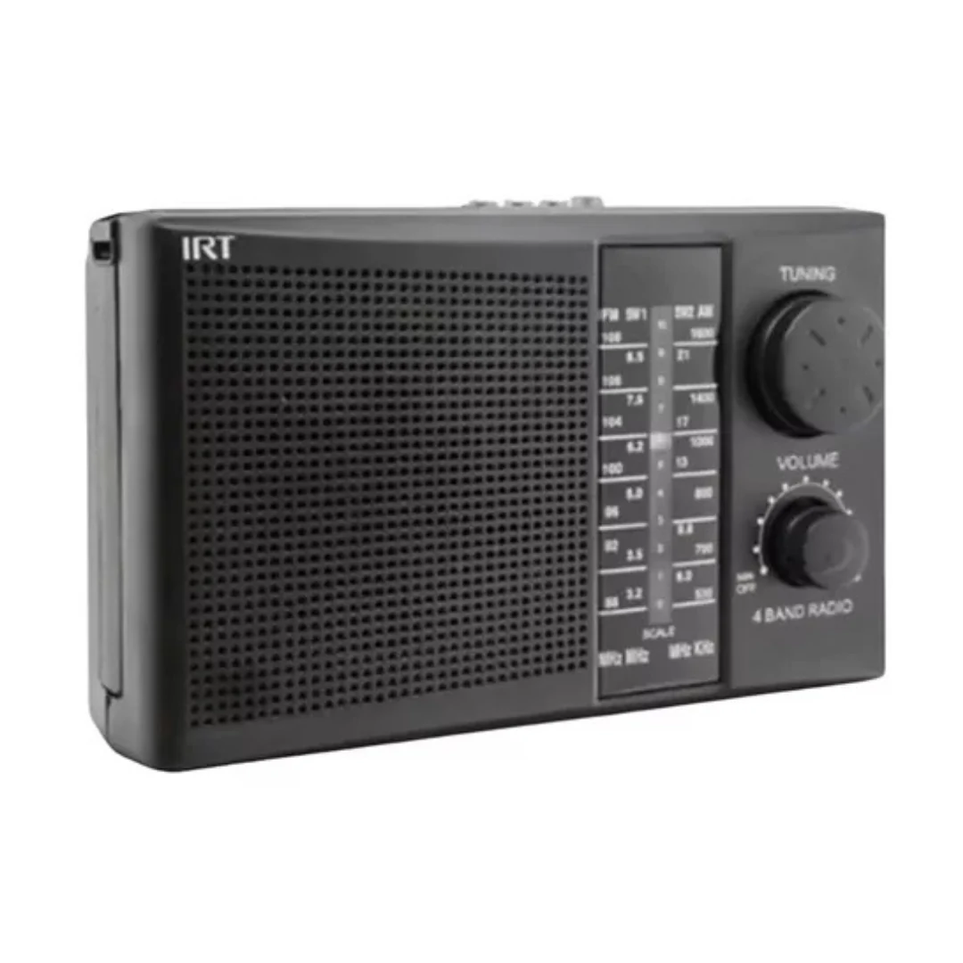 Radio Portátil Irt Recargable Fm Am Usb Mp3 Sd 220v O Pilasd. increible