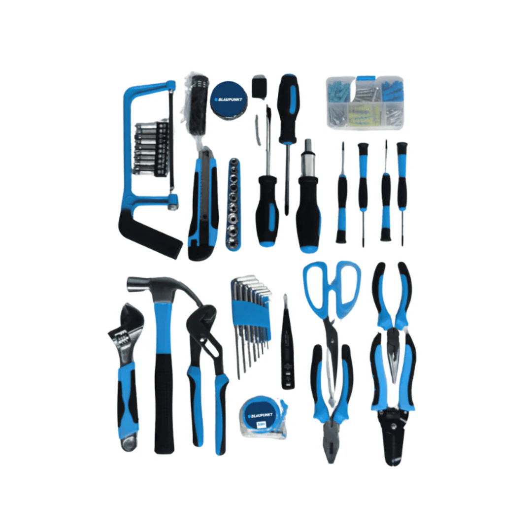 Juego Set Herramientas Manuales Blaupunkt 143pcs Prokit600. INCREIBLE