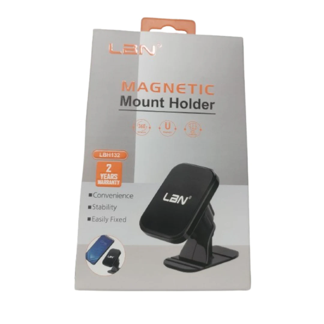 SOPORTE PORTA CELULAR PARA VEHICULOS LBN LBH132 NEGRO. INCREIBLE