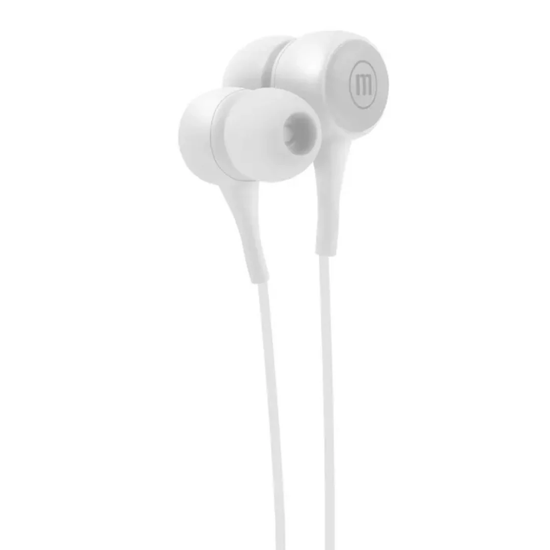 AUDIFONOS MANOS LIBRES MAXELL IN-POP BLANCO