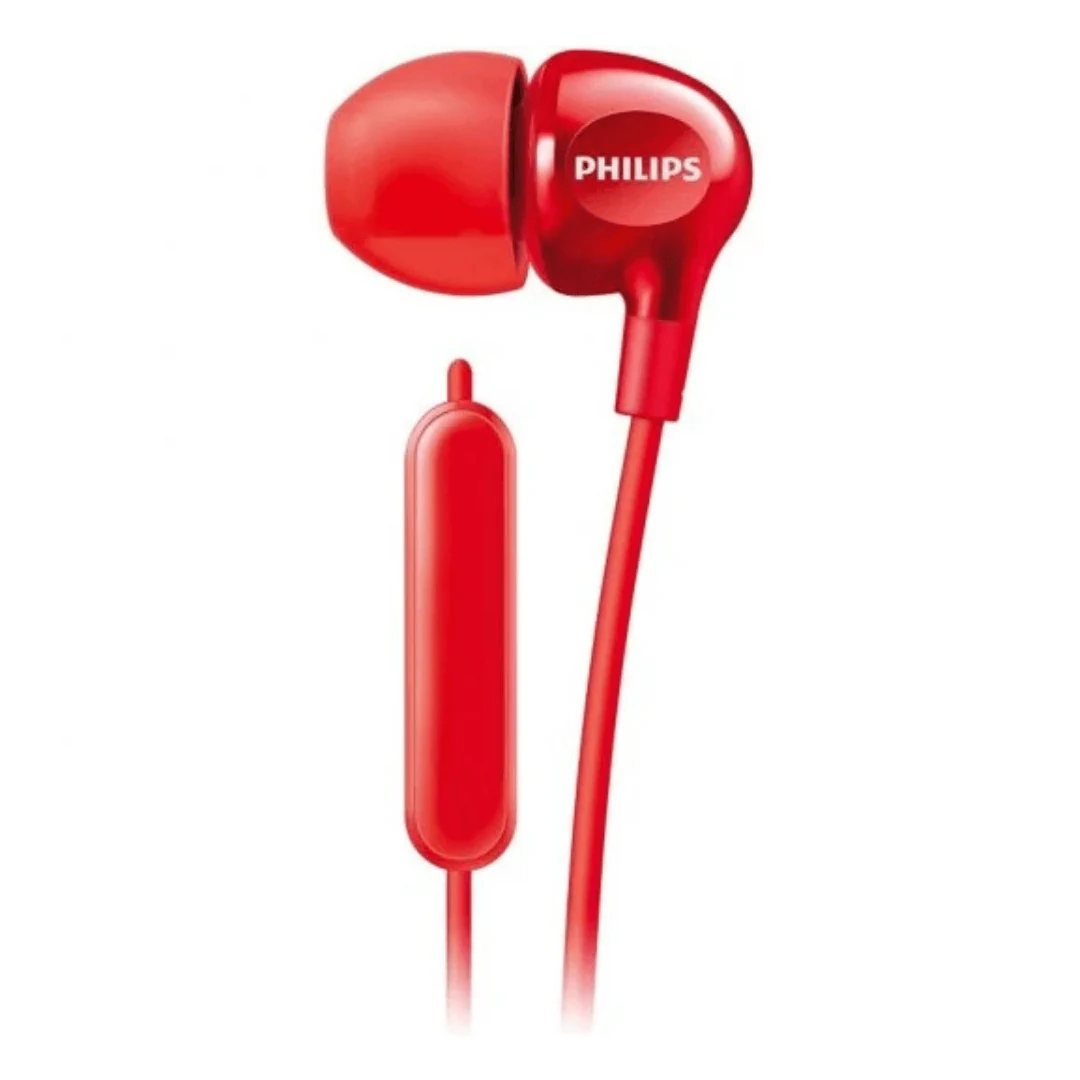 AUDIFONOS MANOS LIBRES PHILIPS UPBEAT SHE3555RD/00 ROJO