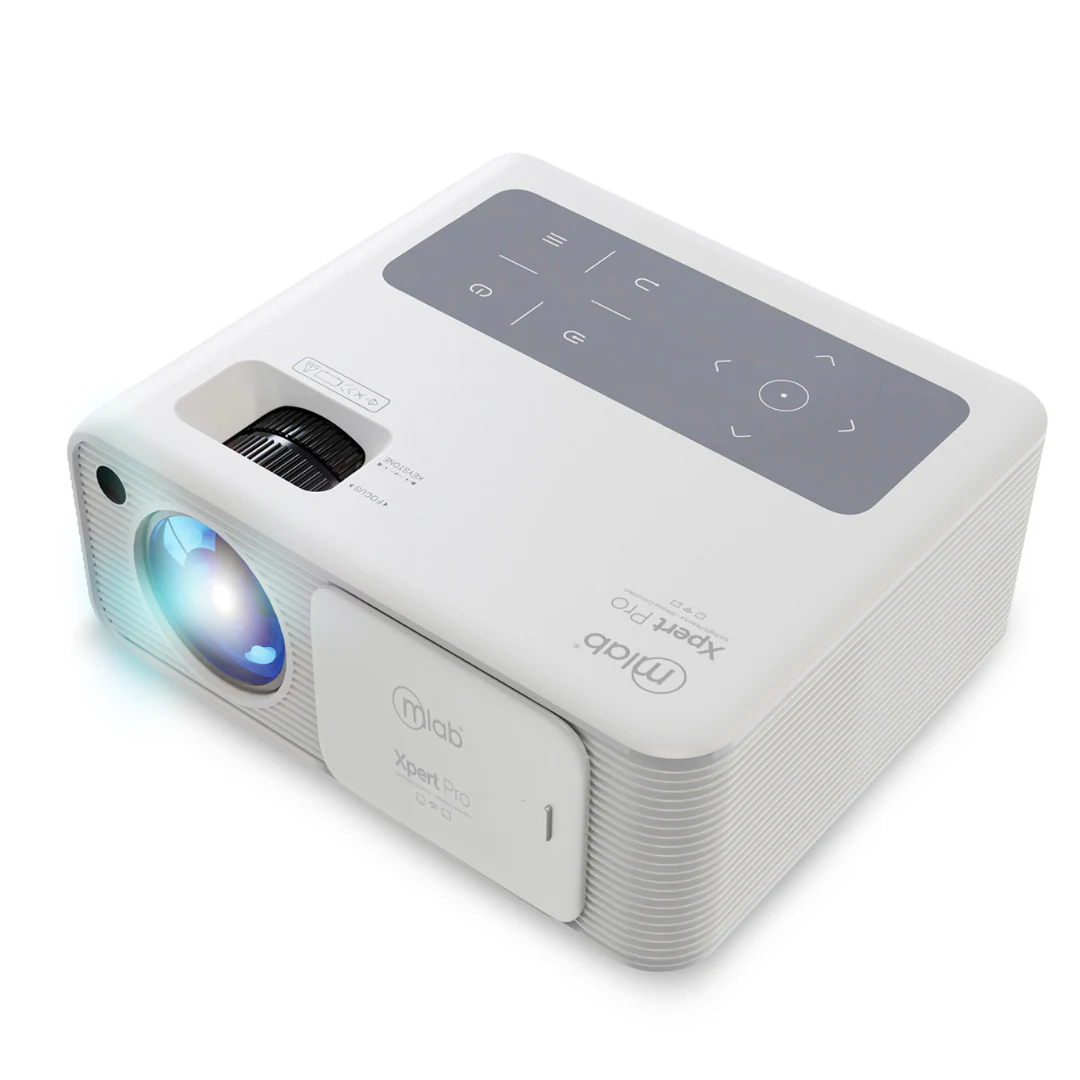 PROYECTOR WIRELESS MICROLAB XPERT PRO ULTRA BRIGHT PROJECTOR 09399 BLANCO