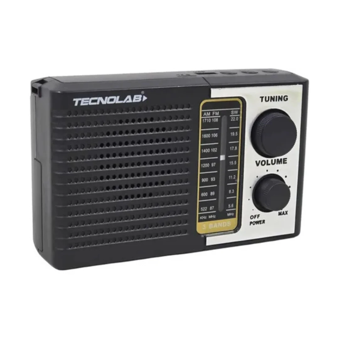 Radio Portátil Tecnolab TL639: Potencia de 5W y Sonido Increíble