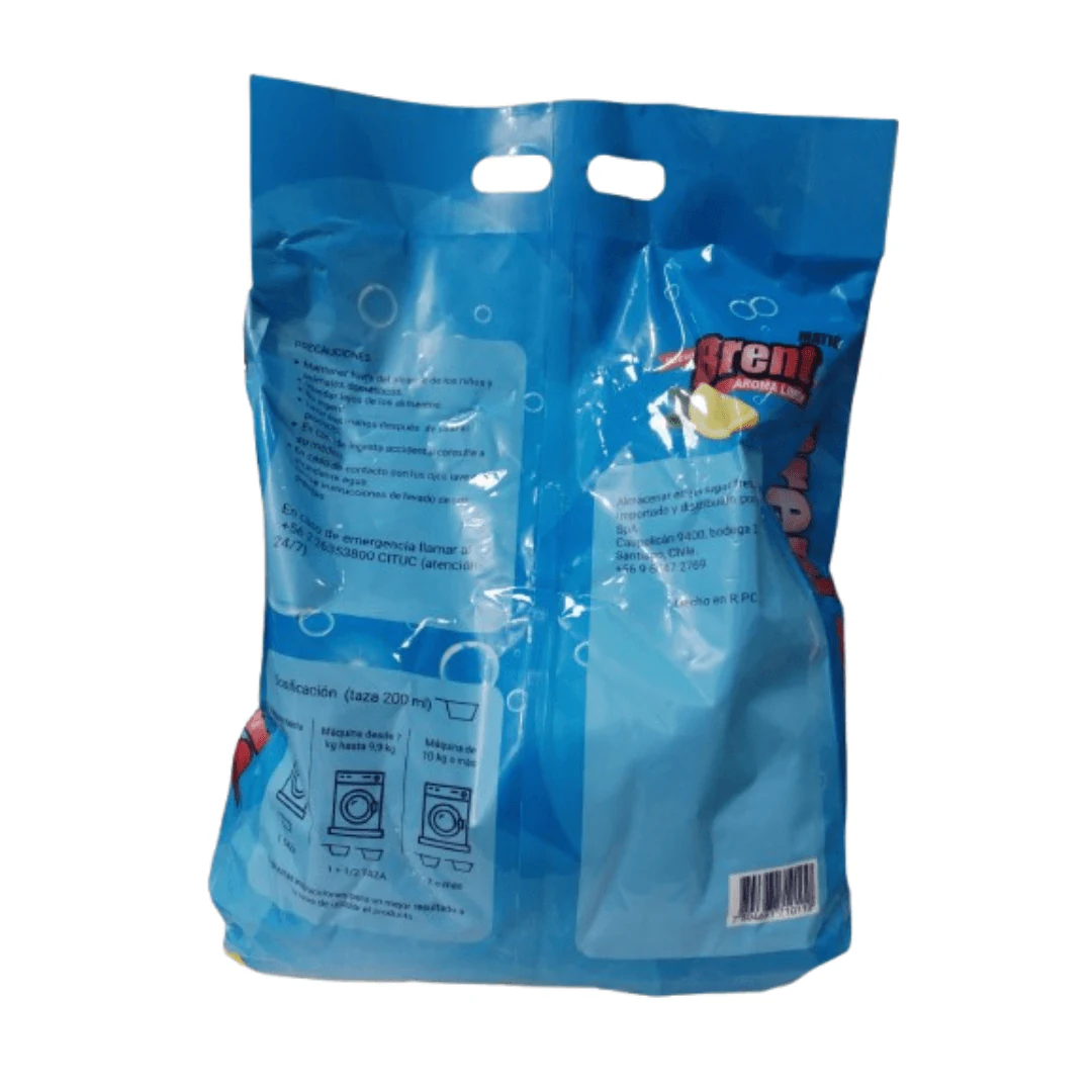 Brent Matic 2,5KG: Increíble detergente en polvo Ropa Blanca & Color AROMA LIMÓN