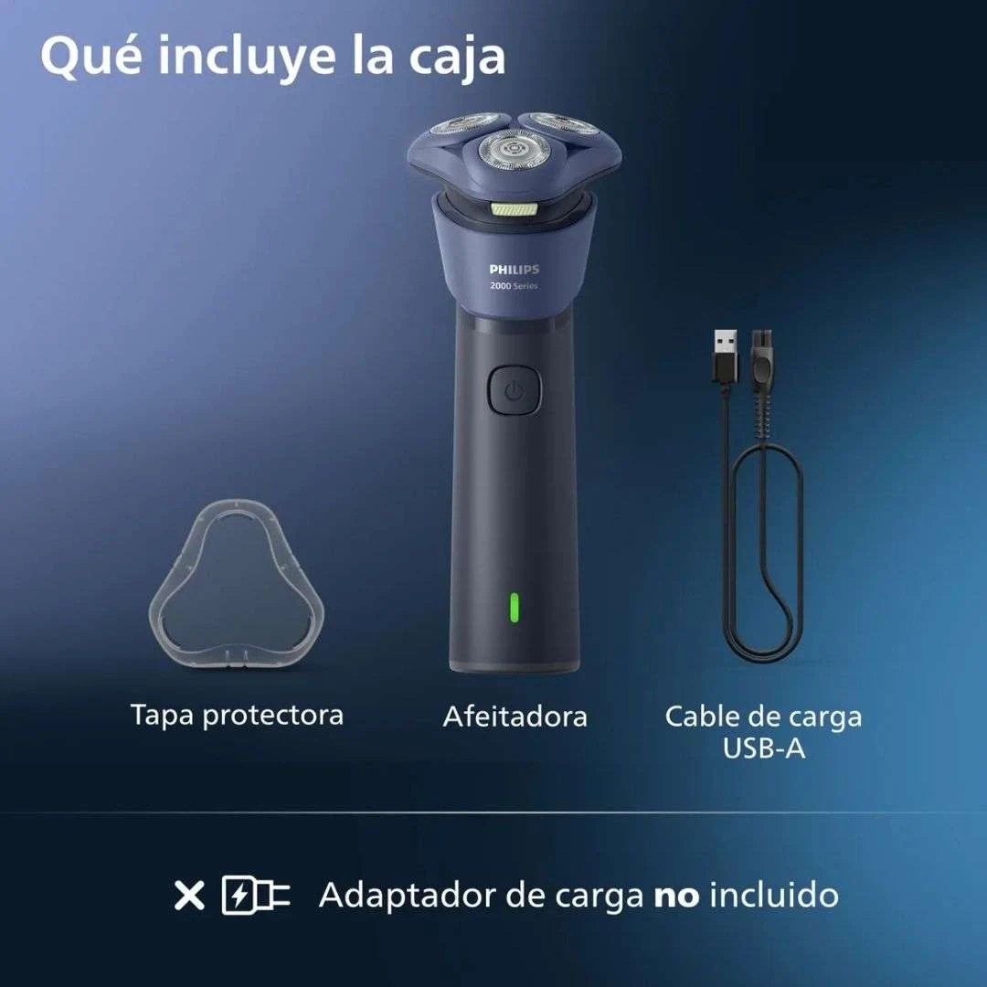 Afeitadora Philips Serie 2000: Increíble uso en húmedo & seco S2885/00