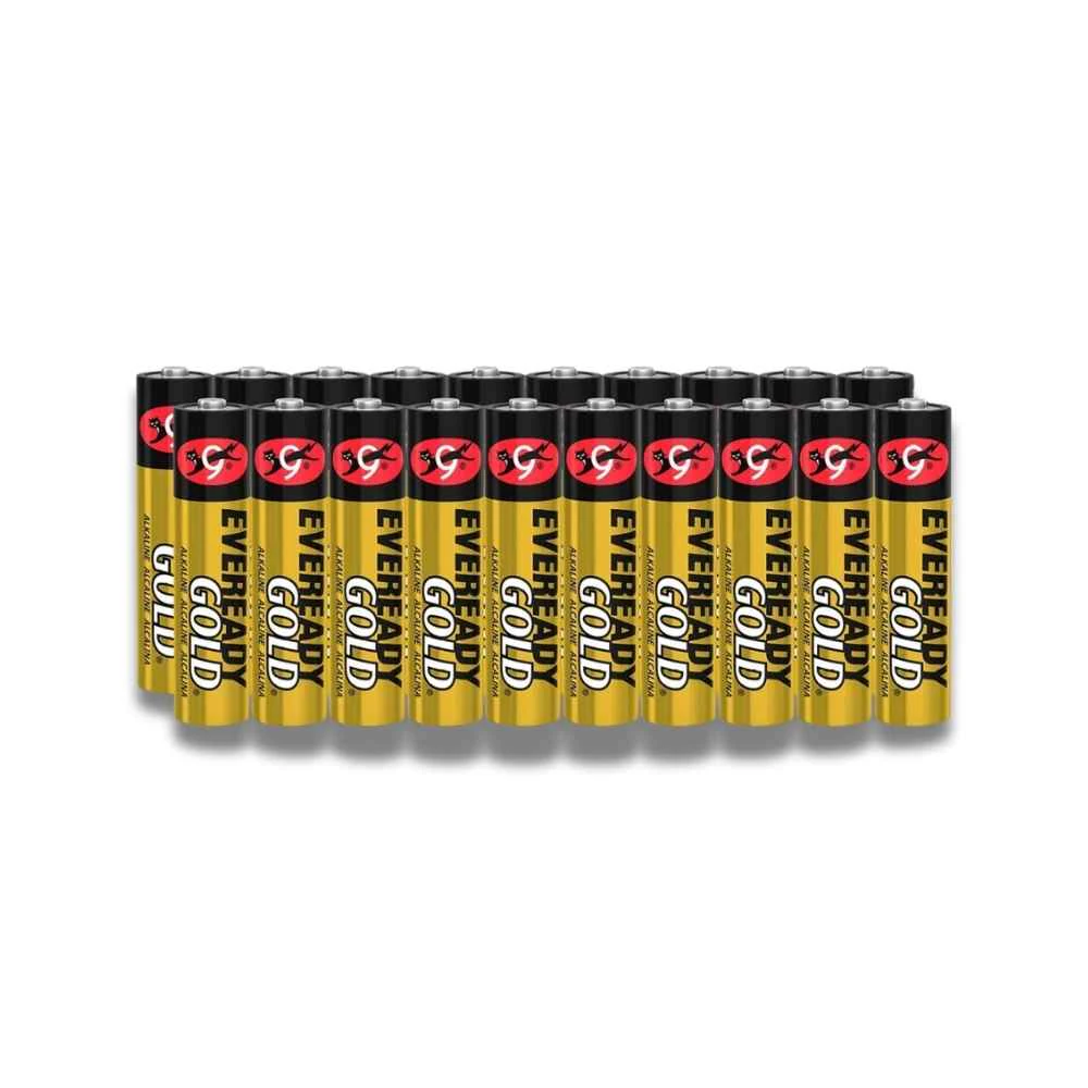 Pila AA Eveready Gold Alcalina Cilíndrica Pack De 20 Increíble