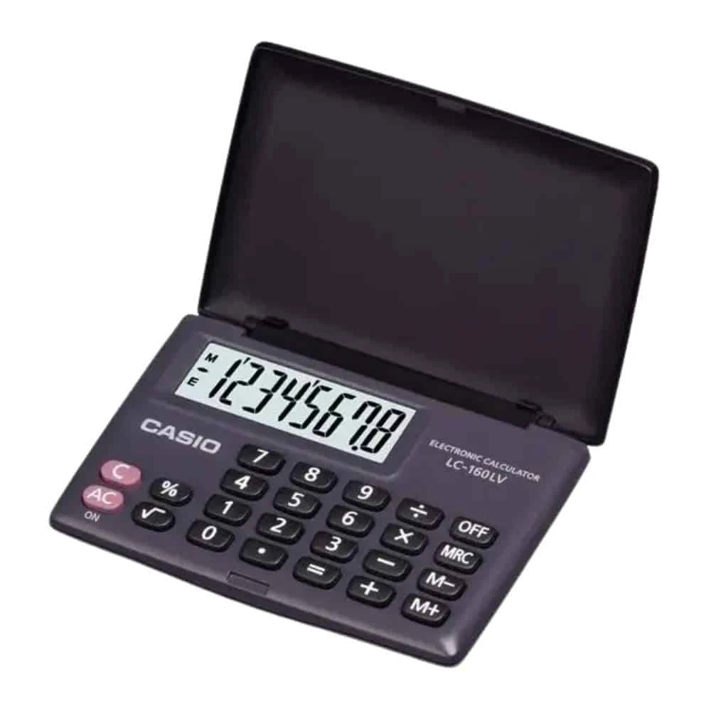 Calculadora Portátil Casio LC-160LV: La Solución Definitiva para tus Cálculos Diarios Increíble