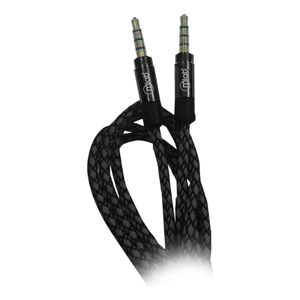 Increíble Cable Audio Plug 3.5mm 2 Metros Mlab: Sonido Cristalino