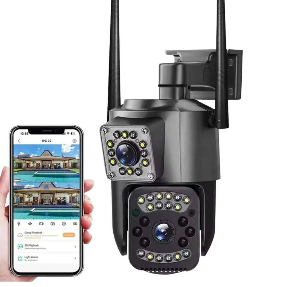 Cámara de Seguridad WiFi V380-4MP Pro LBN: Control Increíble y Absoluto de tu Hogar