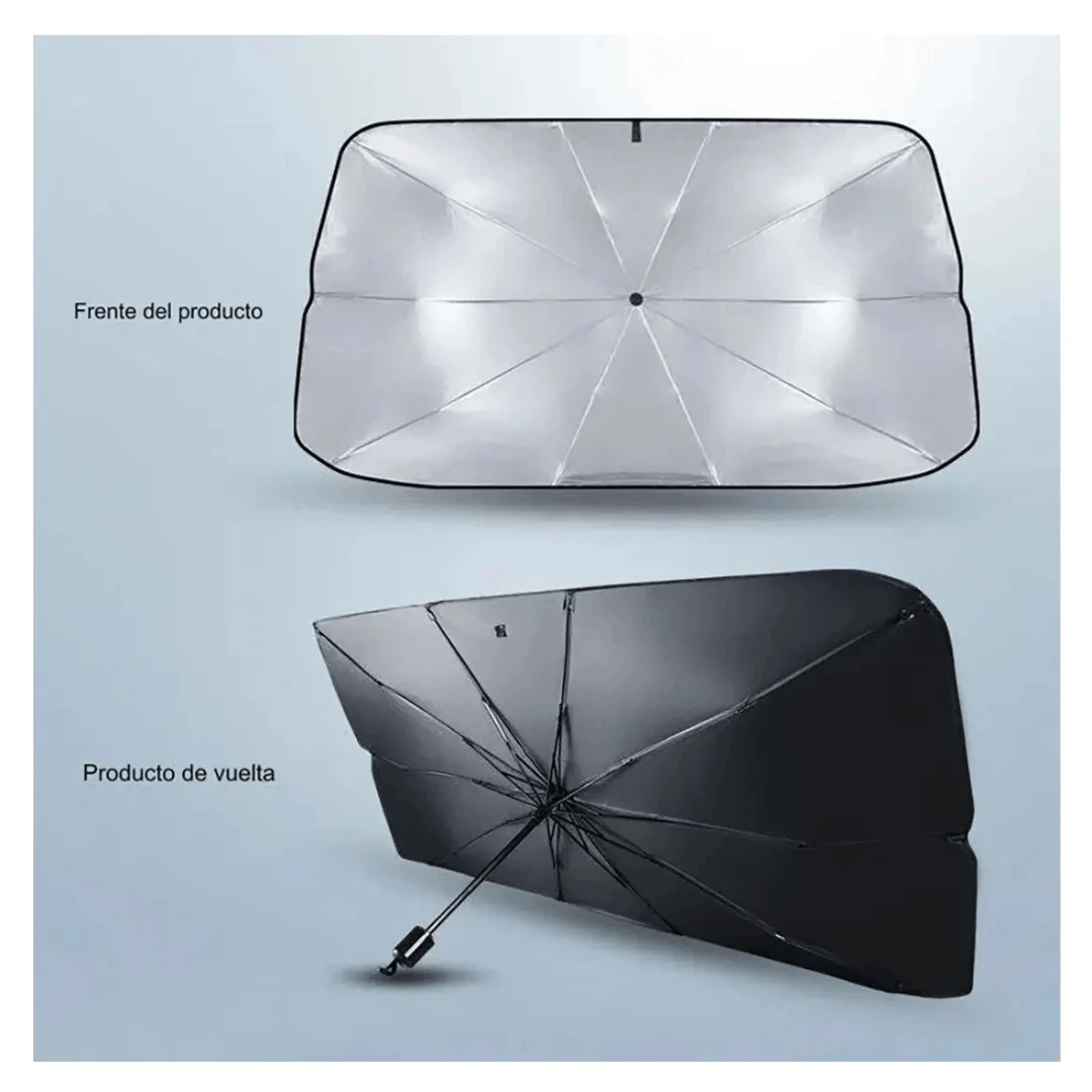 Parasol Delantero De Vehiculos B-equip Beq1112 Negro. INCREIBLE