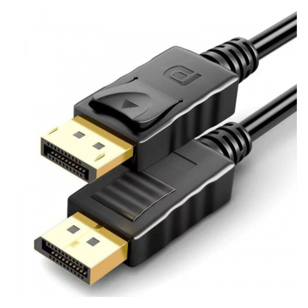 Cable Displayport A Displayport 1.8 Metros Negro. increible