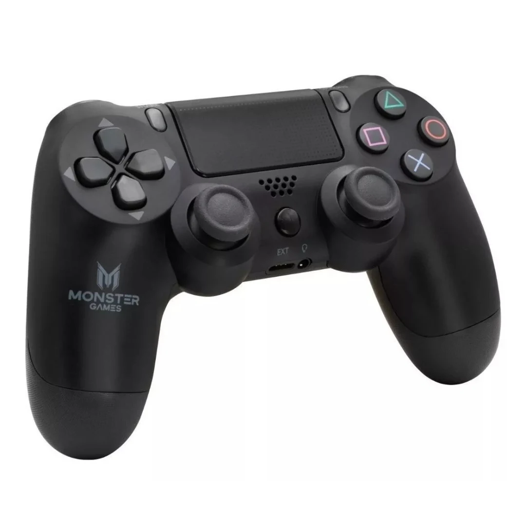 Control Inalámbrico Monster D-shock P4 05065 Negro